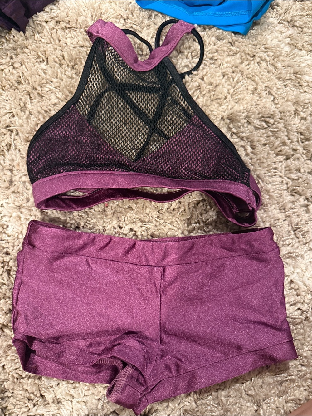 California Kisses 2-Piece Dance Set | Youth Medium | Mauve